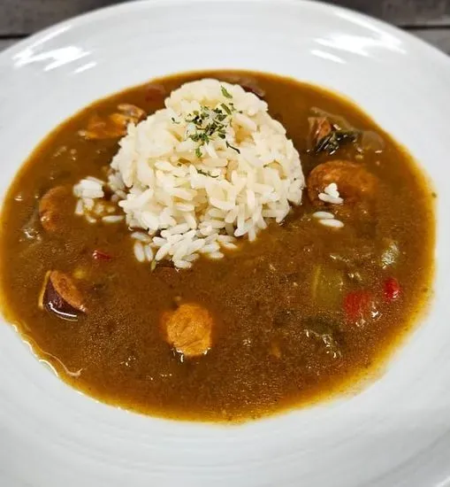 Cup Chicken & Andouille Sausage Gumbo