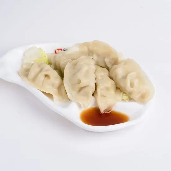 Steamed Chicken Gyoza [6]