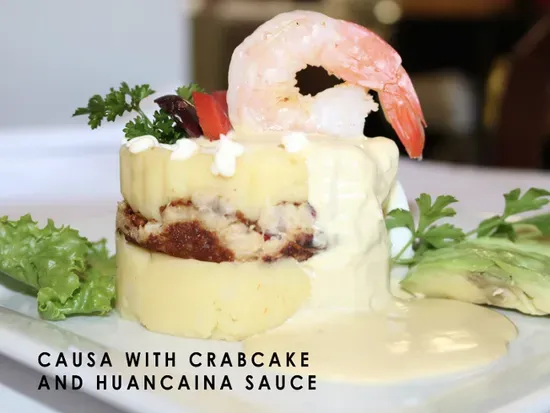 Causa Crab Cake