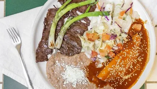 Steak a la Tampiqueña
