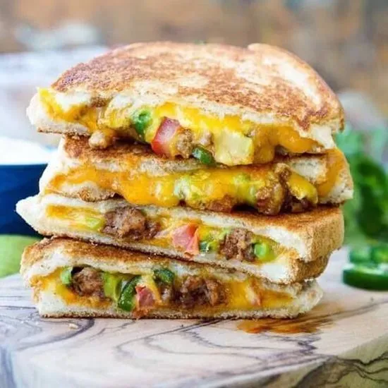 Taco Grilled Cheese