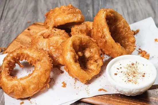 Beer Battered Onion Rings