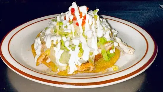 Chicken Tostada