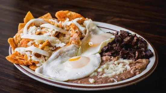 Chilaquiles 2 Huevos