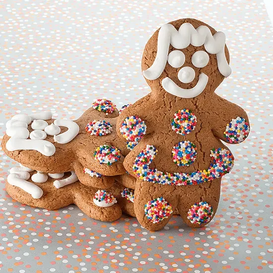 Individually Wrapped Gingerbread Cookie - Girl