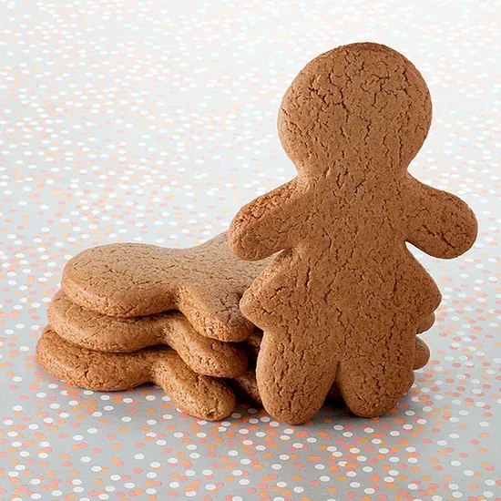 Undecorated Gingerbread Cookie - Girl