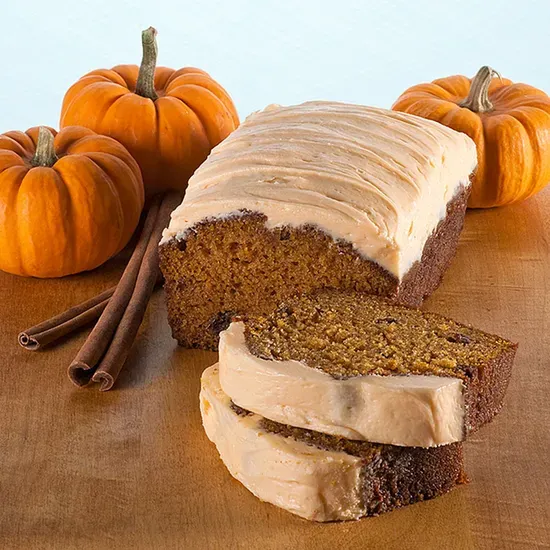 Pumpkin Raisin Muffin Loaf