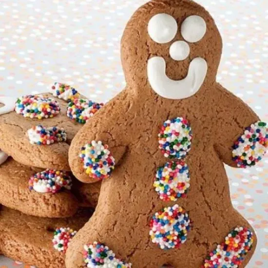 Individually Wrapped Gingerbread Cookie - Boy