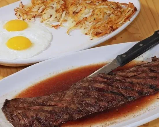 Skirt Steak & Eggs