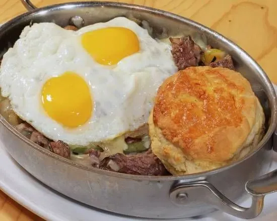 Skirt Steak Skillet