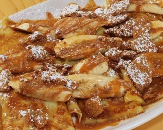 Lotus Banana Crepes