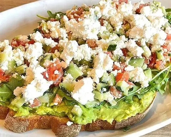 Mediterranean Avocado Toast