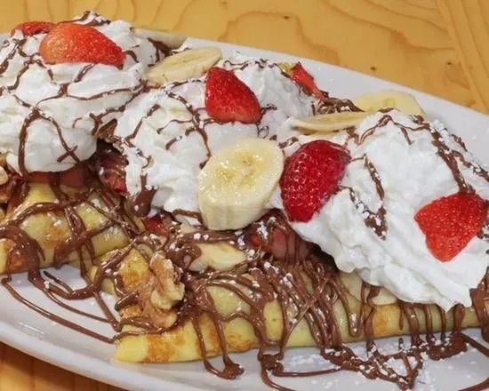 Banana Nutella Crepes