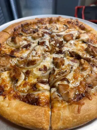 Honey BBQ Chicken Pizza