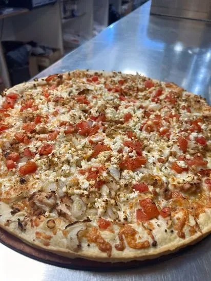 Chicken Kabob Pizza