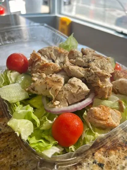 Chicken Kabob Tossed Salad