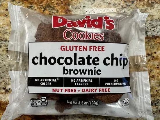 Chocolate Chip Brownie (Gluten Free)