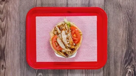 Grilled Chicken on Pita