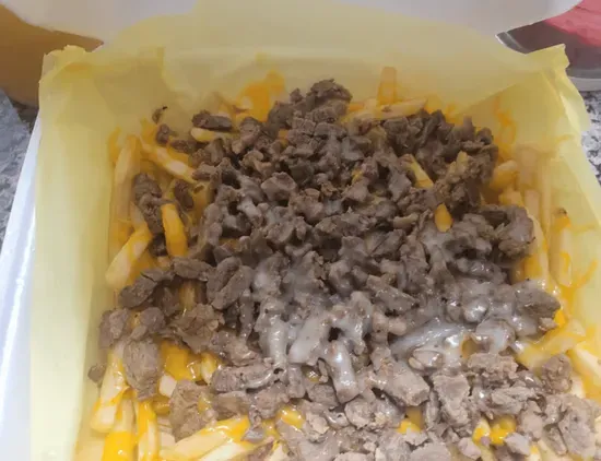 French Fries with Carne Asada