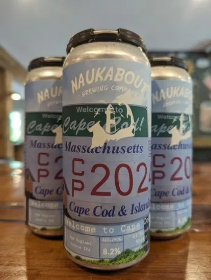 Welcome to Cape Cod - New England Double IPA | 4pk