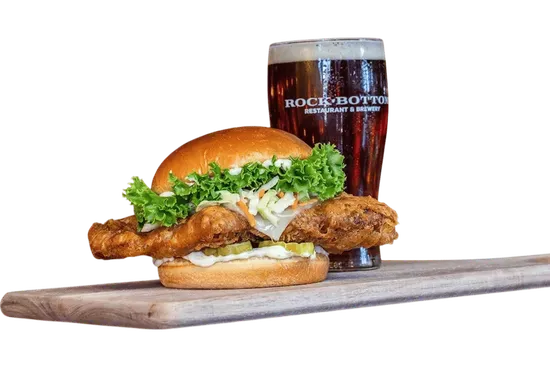 CRISPY FRIED CHICKEN SANDWICH