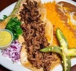 Cesar's Tacos (Taco Plate)