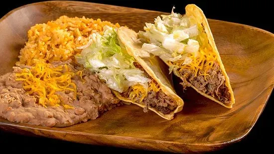 3. 2 Beef Tacos