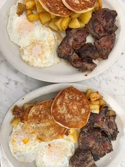 Steak And Eggs (8oz Sirloin)