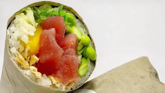 Spicy Ahi Tuna Burrito