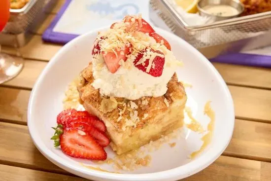 Piña Colada Bread Pudding