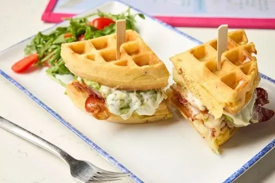 Lost Boy Waffle Grilled Cheese