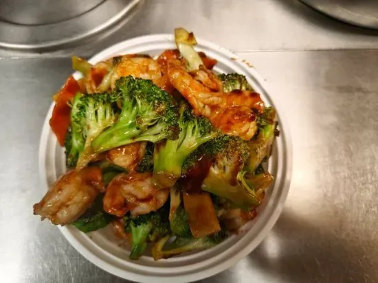 #101. Shrimp with Fresh Broccoli