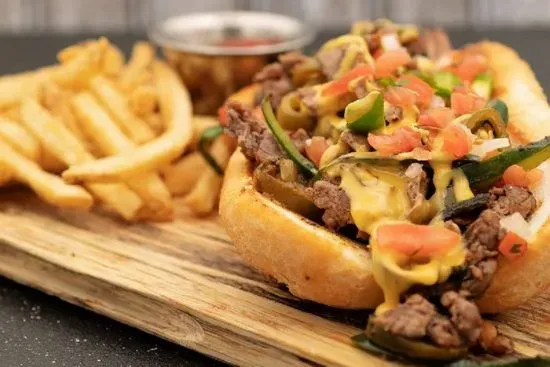 Texas-Style Cheesesteak