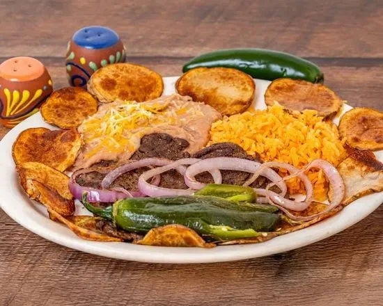 Carne asada plate 