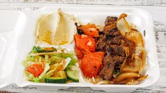 Lamb Shish Kabab Meal