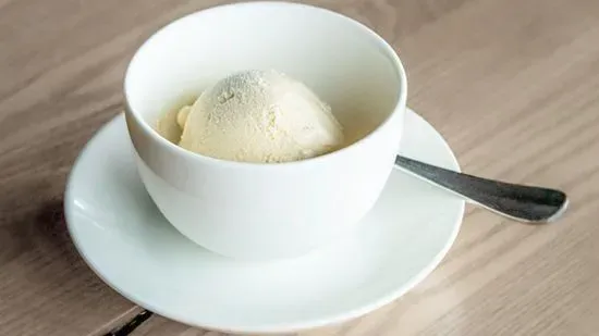 Scoop of Tillamook Vanilla Bean Ice Cream