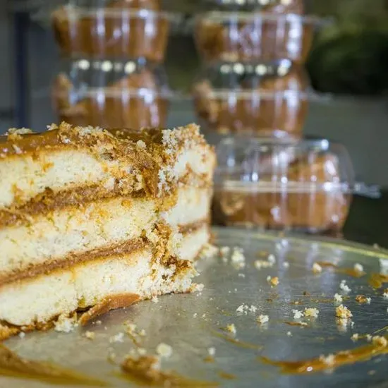 Caramel Cake Slice