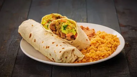 #18 Two Carne Asada Burritos