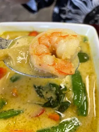 Green Curry with rice