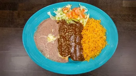 Mole Enchiladas