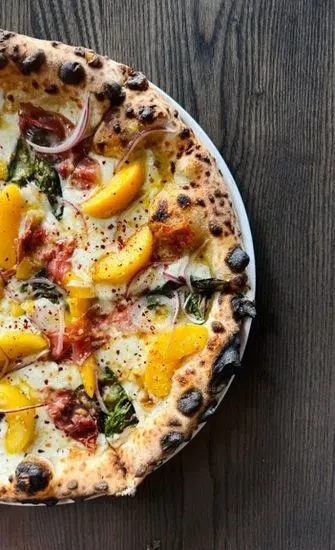 Peach Pizza