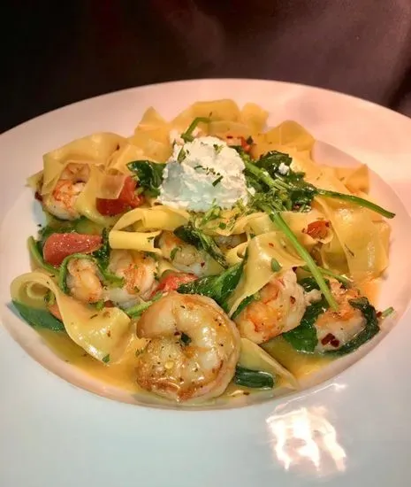 Shrimp Pappardelle