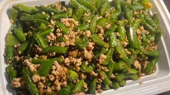 069. Pork With String Bean 四季豆炒肉