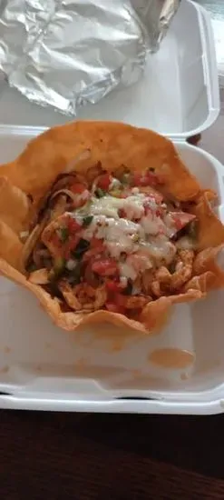  Chicken Fajita Taco Salad