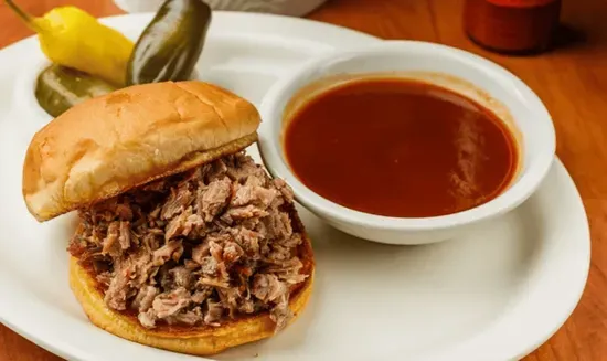 Chopped Brisket Sandwich Combo