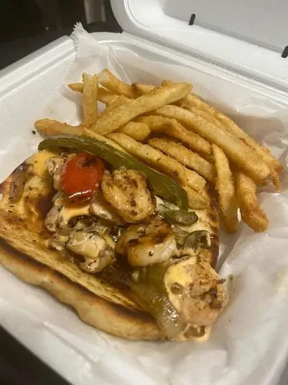 Griller's Shrimp Pita Fajita