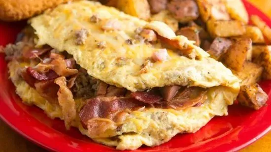 Meatlover's Omelet