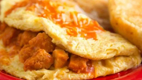 Buffalo Chicken Omelet