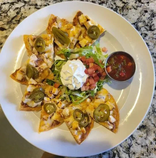 Grilled Chicken Nachos^