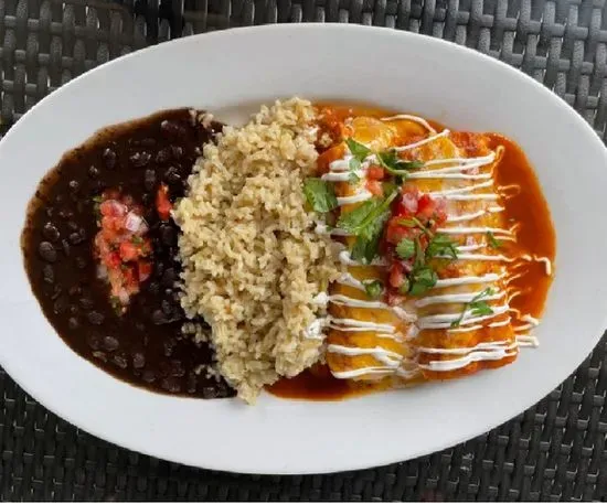 Ranchero Chicken Enchiladas^